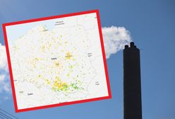 Smog. Mapa zanieczyszczenia powierza czwartek, 29.09.2022