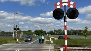 Ścieżka rowerowa w budowie. Droga połączy Leszno z Gronówkiem