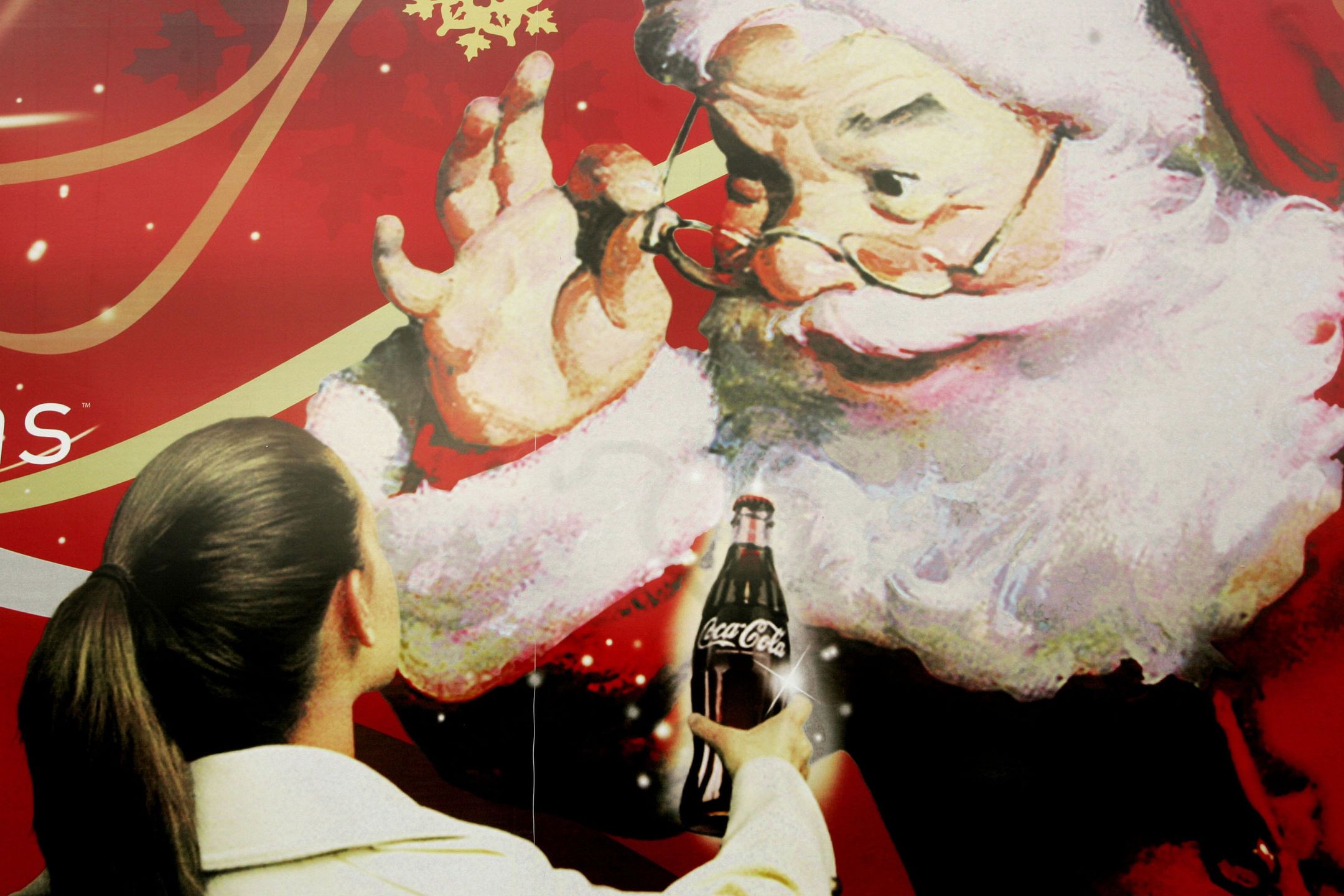 Santa Claus z reklamy to autoportret autora, Haddona Sundbloma