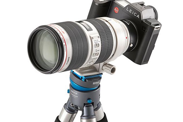 Adapter Novoflex SL-EOS daje możliwość podłączenie obiektywów Canona do Leiki SL 1