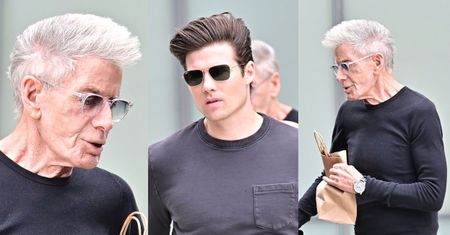 Calvin Klein próbuje dogonić młodszego o 45 lat kochanka w trakcie przechadzki po Manhattanie (FOTO)