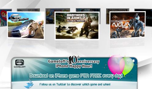 iPhone Happy Hour – gry Gameloftu za darmo!