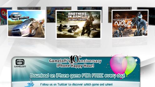 iPhone Happy Hour – gry Gameloftu za darmo! 1