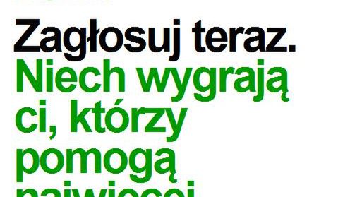 Zagłosuj i zmień świat - projekt 10^100 powrócił! 1