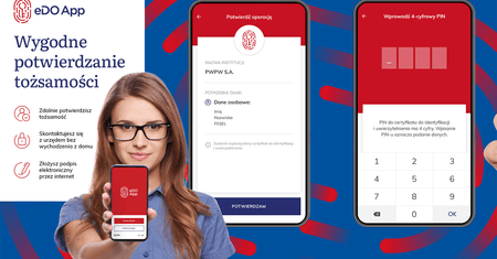 eDO App pozwoli klientom mBanku na zdalne otwarcie konta. "Wystarczy nam 5 minut"