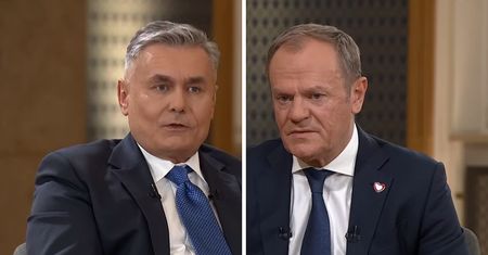 Oburzenie w PiS po pytaniu Czyża do Tuska. Lawina komentarzy