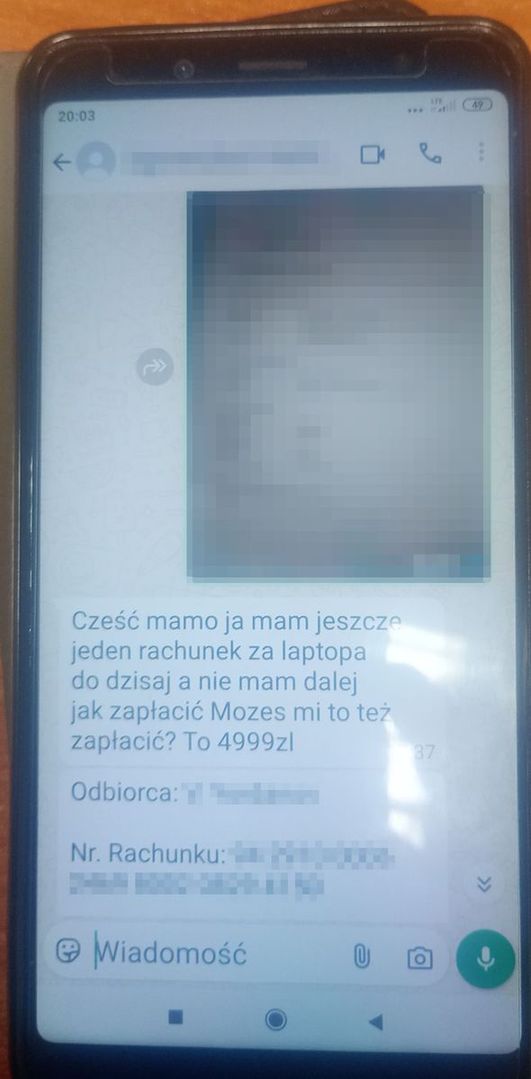 „Telefon mi do ubikacji wpadł dzisiaj”. Tak wyglądała rozmowa z oszustem (zdjęcia)
