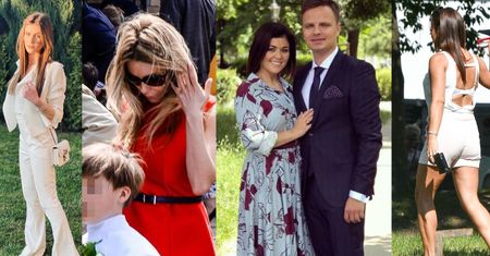 Głębokie dekolty i odsłonięte pośladki, czyli celebrycka rewia mody na komuniach świętych (ZDJĘCIA)