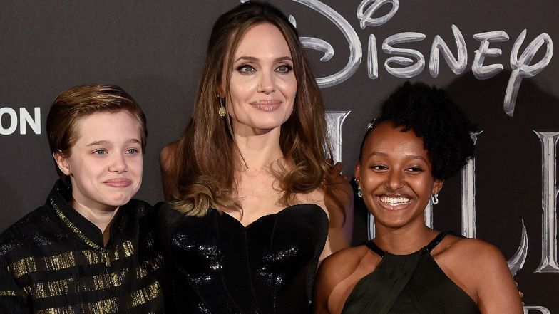 Córki Angeliny Jolie przyłapane na wspólnych zakupach