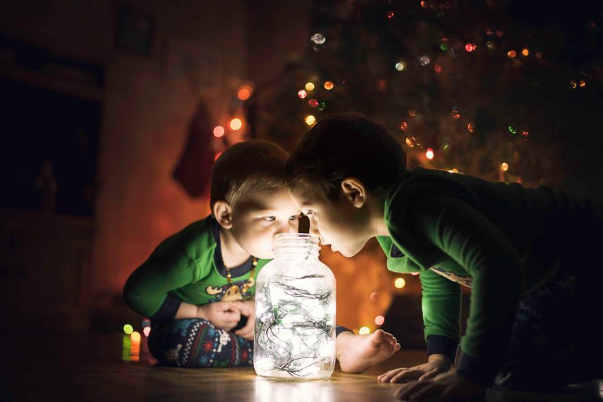 Żona kupiła mężowi aparat, by fotografował ich dzieci. Efekt przerósł jej oczekiwania 10