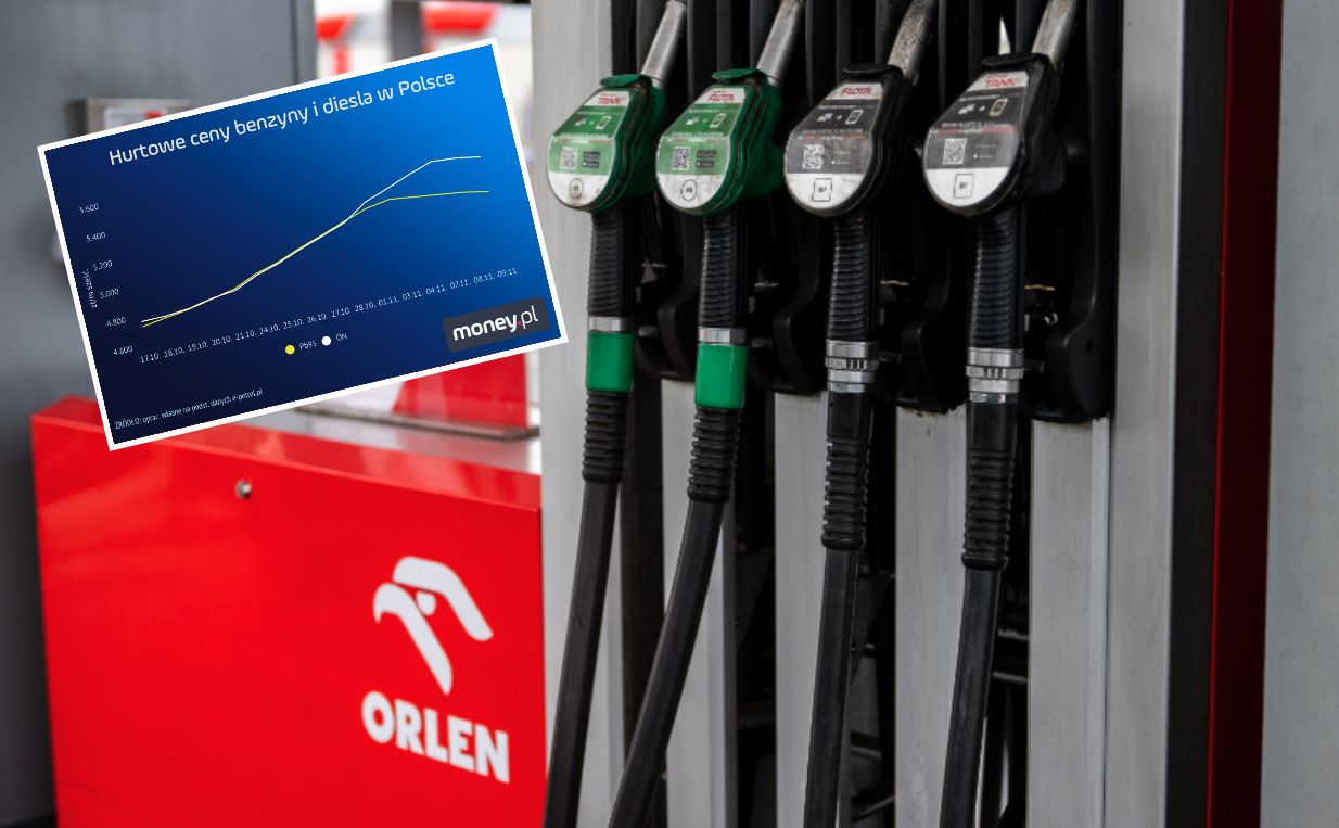 Ceny benzyny i diesla rozjeżdżają się. "Tak właśnie powinno być"