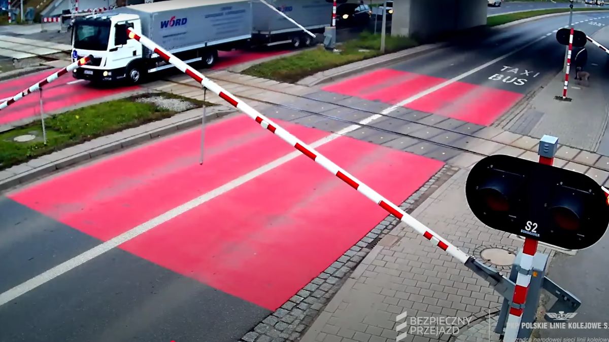 Kierowca zachował zimną krew