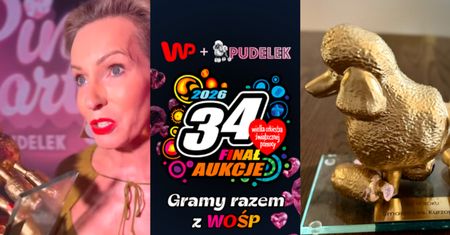 PUDELEK NA WOŚP: Wylicytuj statuetkę dla "Dramy Roku", którą Paulina Smaszcz rozbiła podczas naszych urodzin. OSTATNI DZIEŃ LICYTACJI