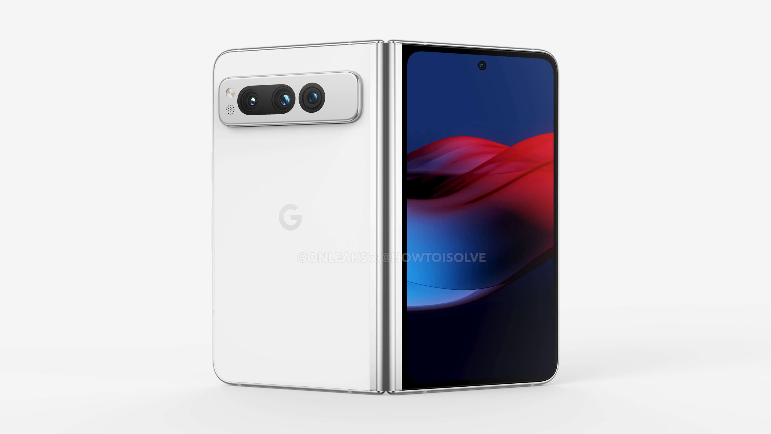 Google Pixel Fold: wizualizacja na podstawie przecieków