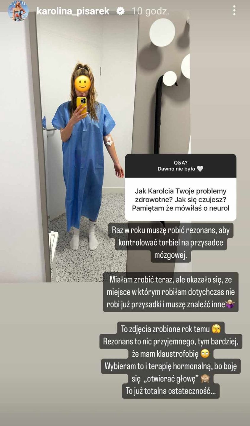 Karolina Pisarek na Instagramie