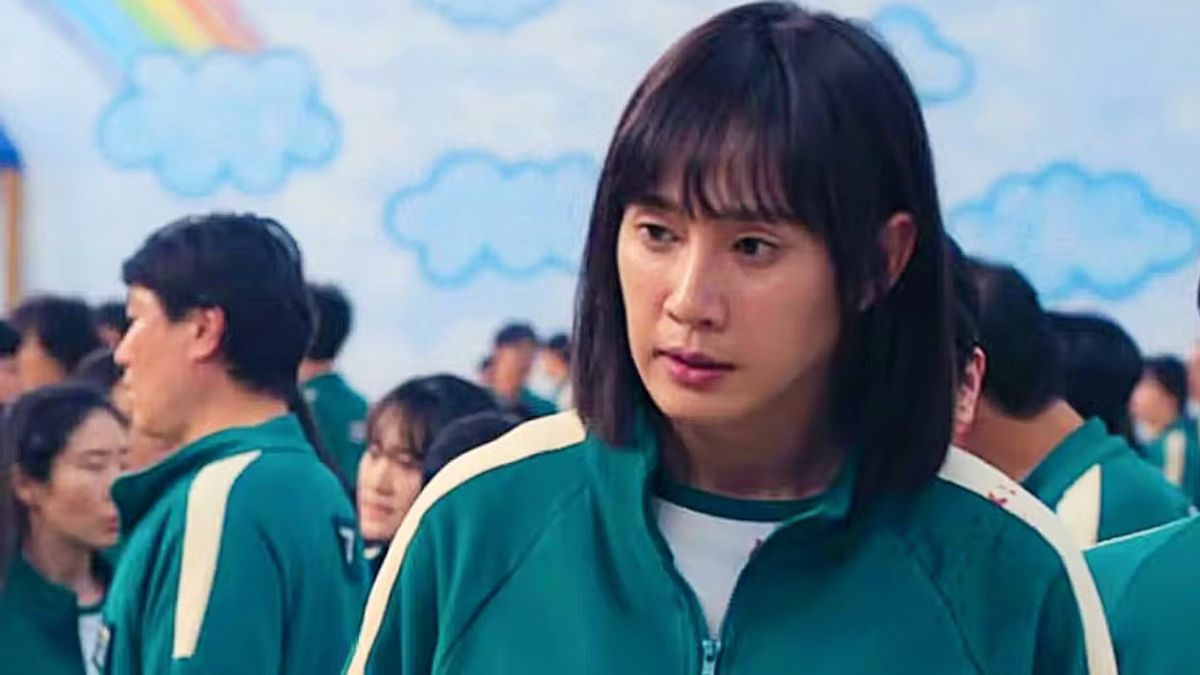  Park Sung-hoon jako Hyun-ju, transpłciowa kobieta w "Squid Game
