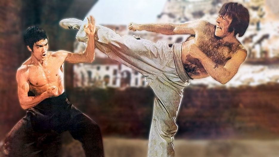 Chuck Norris w filmie "Droga smoka"