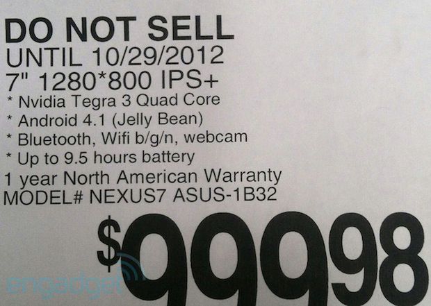 Nexus 7 32GB | fot. engadget