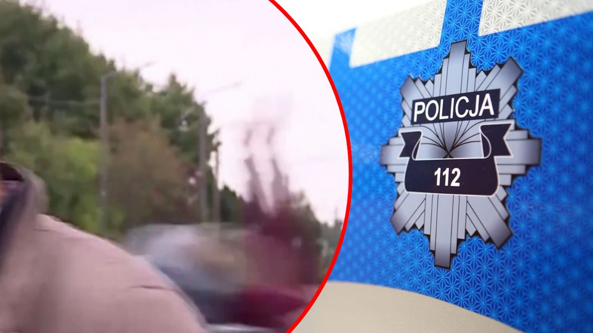 Kamera TVP Info zarejestrowała moment wypadku 14-latki