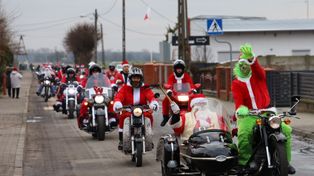 Łąkie: Motomikołaje. Rekordowa parada, ogrom atrakcji i wielkie serca dla Jakuba