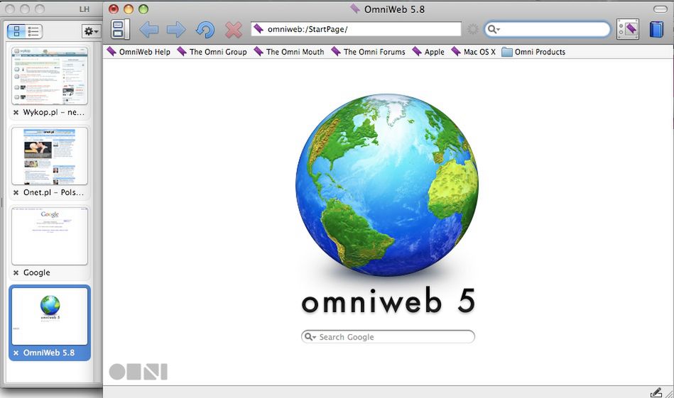 Przeglądarka OmniWeb dostępna za darmo
