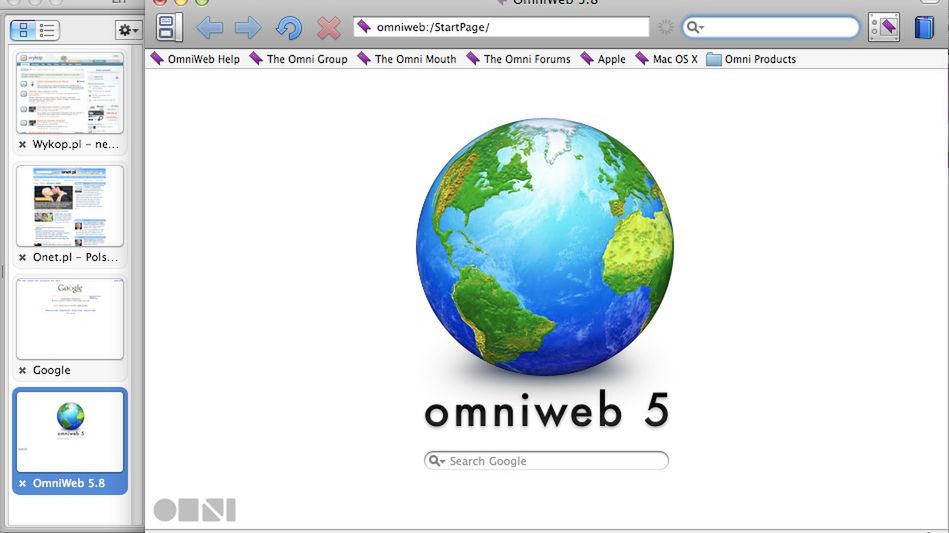 Przeglądarka OmniWeb dostępna za darmo 1