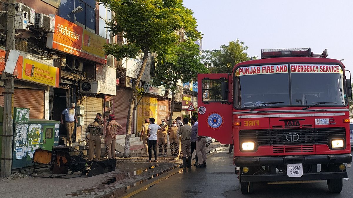 Wyciek gazu w Indiach. Na zdjęciu ilustracyjnym straż pożarna ze stanu Pendżab w Indiach