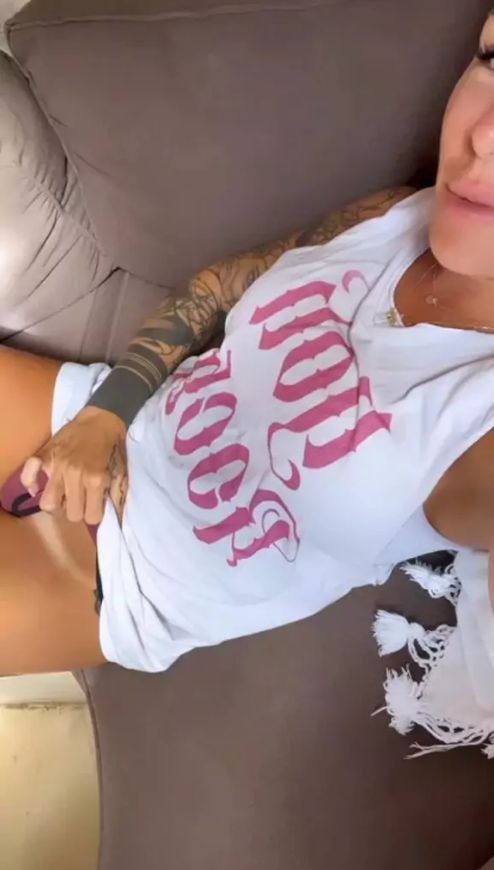 Lipińska pokazała się w koszulce "You Rock"