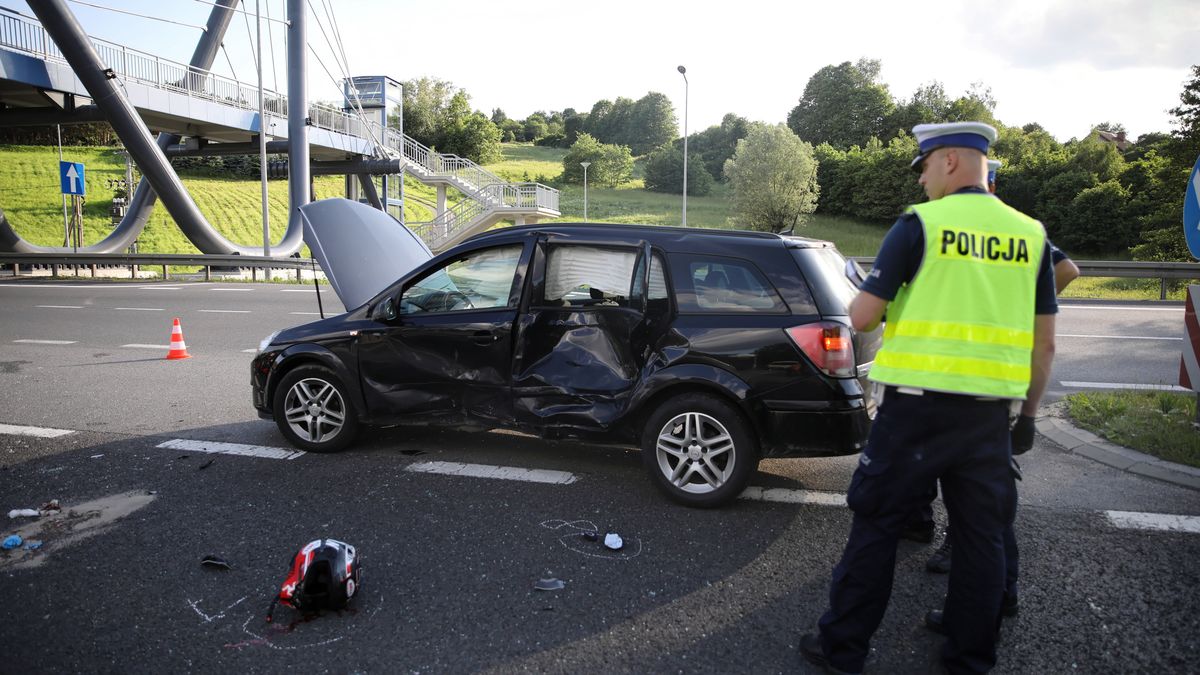 Śmiertelny wypadek na zakopiance.