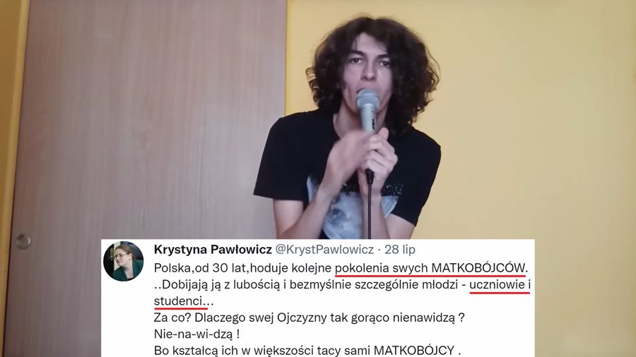 Piotr Kieler - piosenka z tweetów Krystyny Pawłowicz
