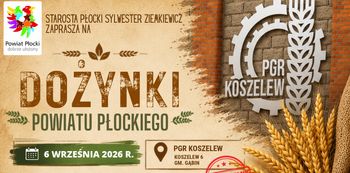 Skolim i Cleo na Dożynkach Powiatu Płockiego. Święto plonów już we wrześniu