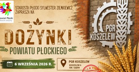 Skolim i Cleo na Dożynkach Powiatu Płockiego. Święto plonów już we wrześniu