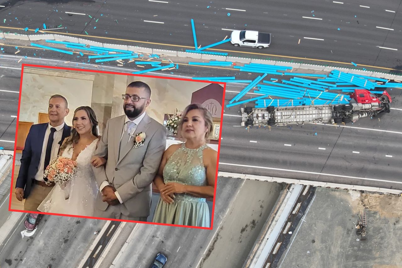 From left: Carlos Martinez, his daughter Juliana Rodriguez Plata, his son-in-law Ruben Rodriguez, and his wife Luz Melba Martinez