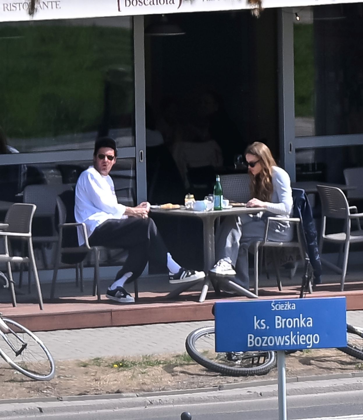 Kuba Wojewódzki i Żaneta Rosińska sfotografowani w restauracji