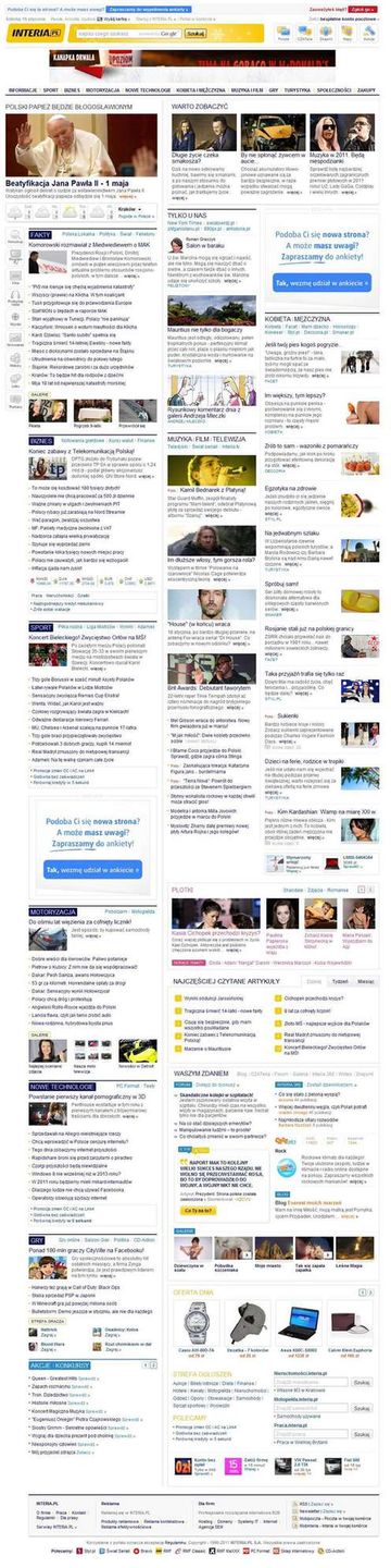 Nowy wygląd i funkcje Interii. Co się zmieniło? 2