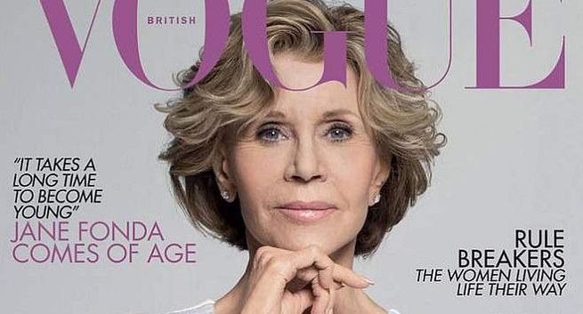 Jane Fonda na okładce „Vogue” promuje kobiety po pięćdziesiątce