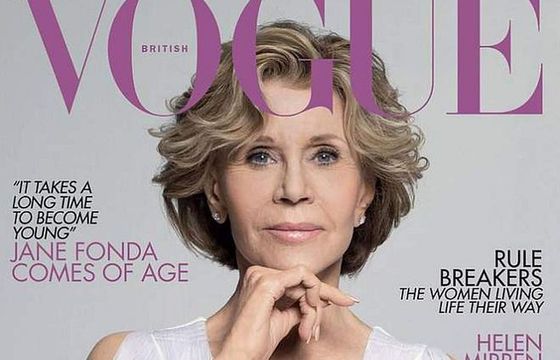 Jane Fonda na okładce „Vogue” promuje kobiety po pięćdziesiątce