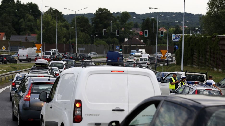 Przebudowa węzła Południe ma poprawić ruch przy wyjeździe z Krakowa w kierunku Zakopanego. 