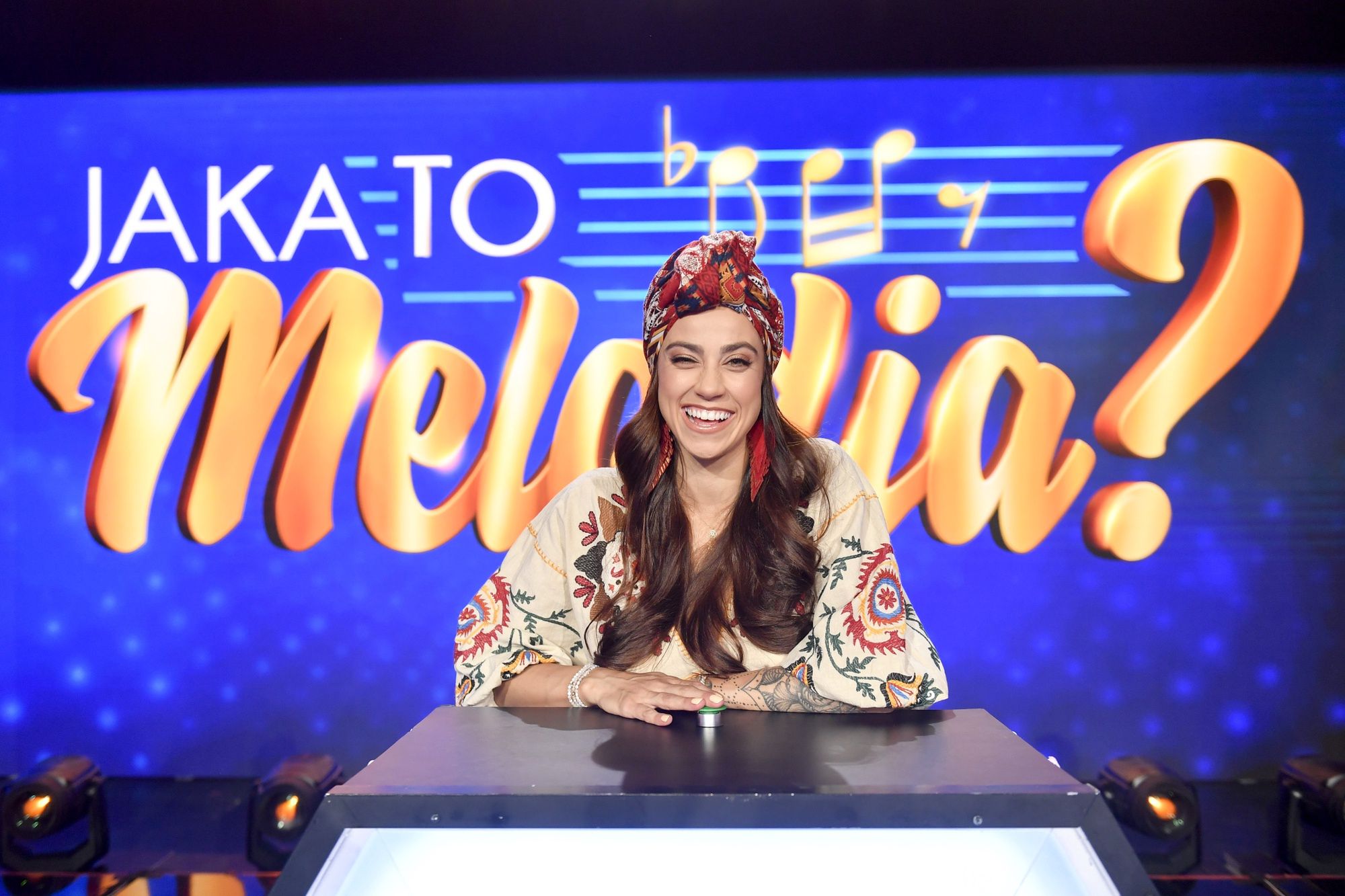 Maja Hyży już wróciła do pracy po porodzie. Wzięła udział w "Jaka to melodia?". Promienieje?