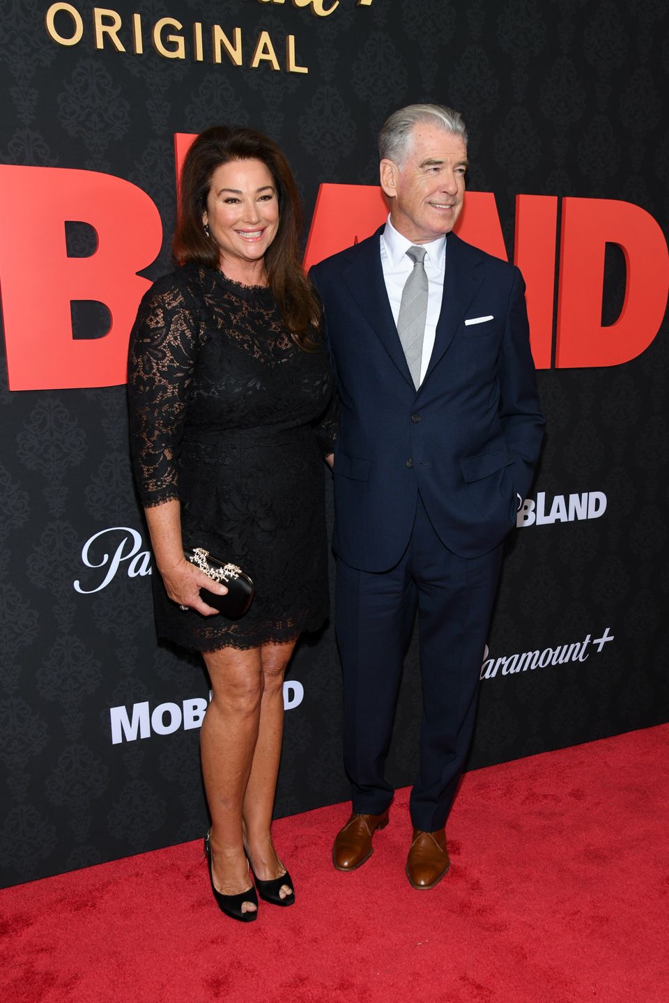 Pierce Brosnan i Keely Shaye Smith
