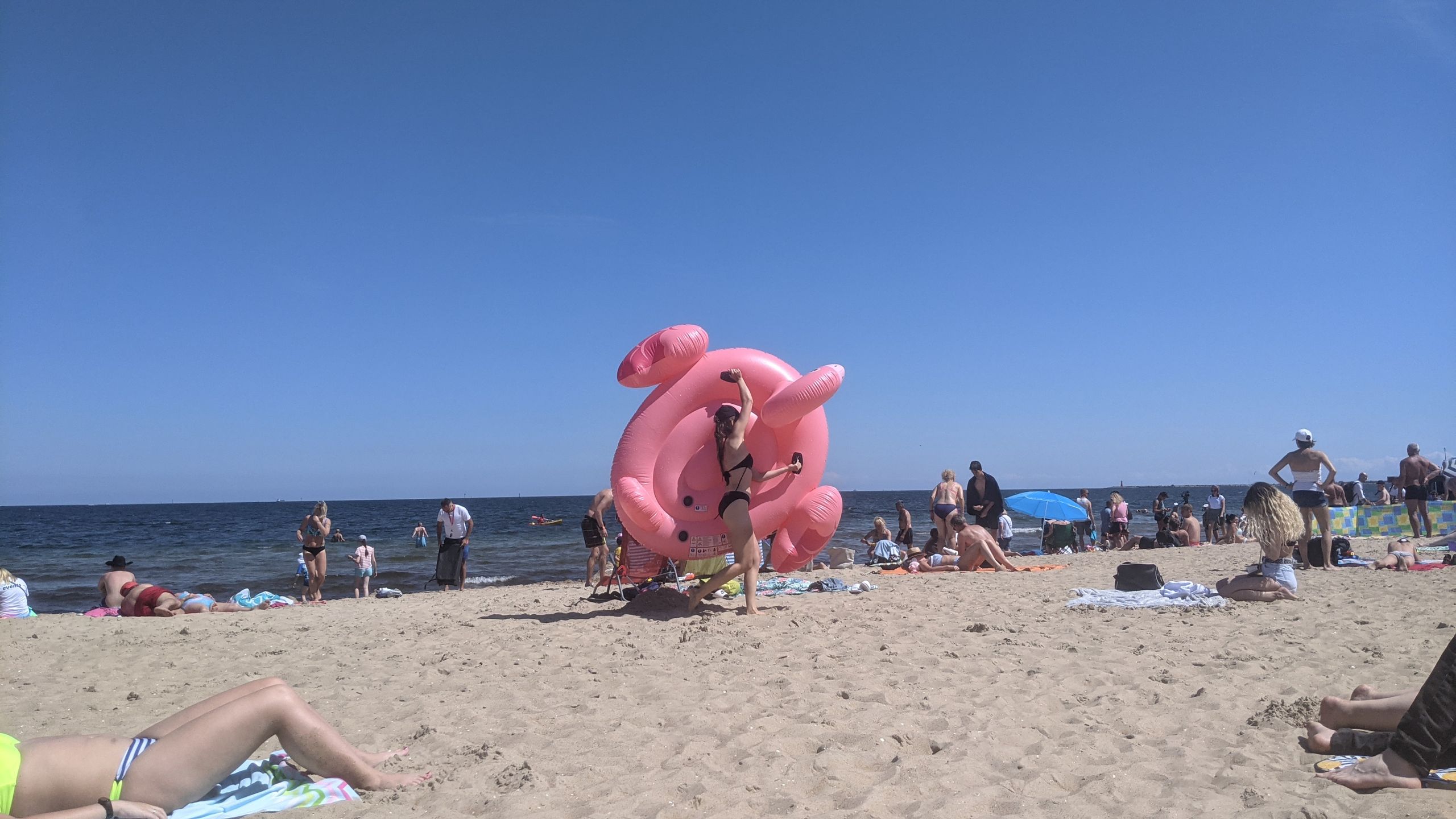 Duże dmuchańce nad morzem to zły pomysł