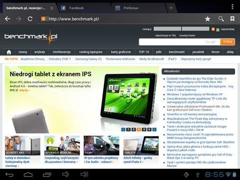 Modecom FreeTab IPS X2 - oprogramowanie