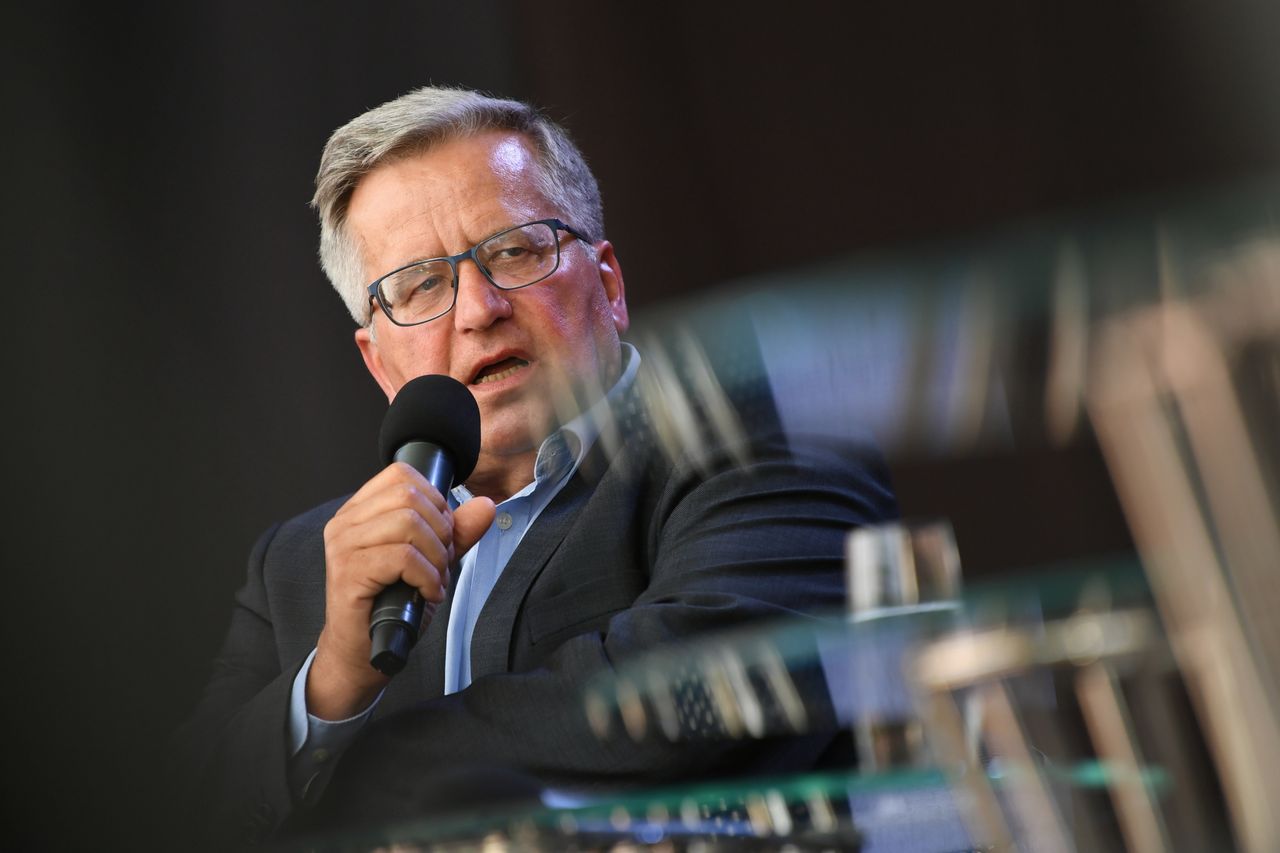 Bronisław Komorowski: Elżbieta Witek zachowała się skandalicznie 