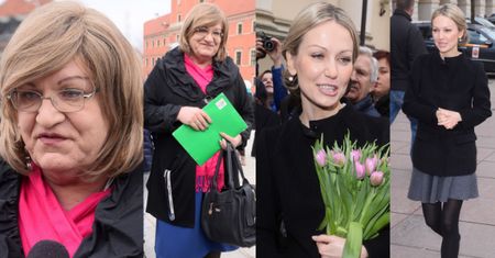 Ogórek i Grodzka agitują na Krakowskim Przedmieściu! (ZDJĘCIA)