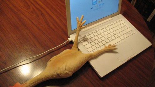 Gumowy kurczak USB, może i niepraktyczny ale nieodparcie śmieszny 1