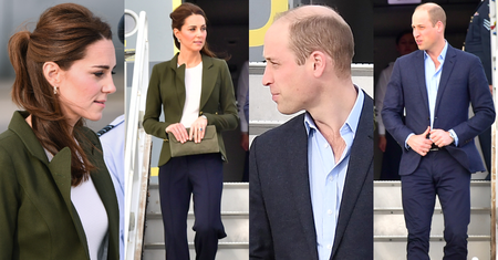 Elegancka Kate Middleton W SPODNIACH wspiera żołnierzy na Cyprze (ZDJĘCIA)
