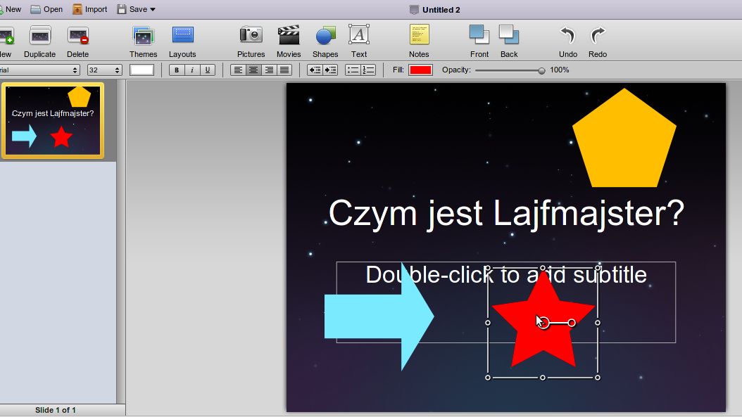 Tworzymy prezentacje PowerPointa za darmo online 1