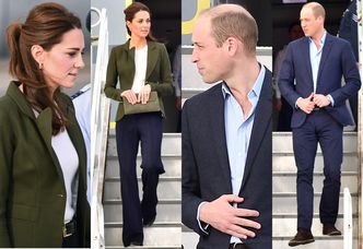 Elegancka Kate Middleton W SPODNIACH wspiera żołnierzy na Cyprze (ZDJĘCIA)