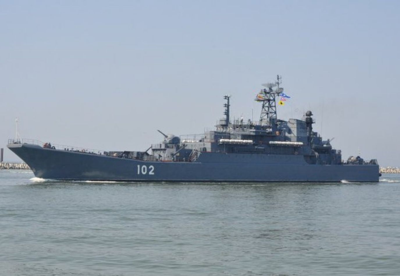 Rosyjski okręt wojenny wkroczył do Polski? Jest komentarz MON