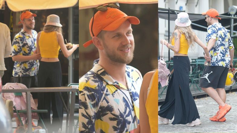 Antek Królikowski spędza czas na mieście z Izabelą